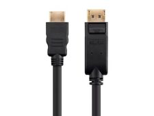 DisplayPort 1.2a to HDTV Cable - 6ft, Supports Up to 4K Resolution And 3D Video picture