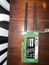 Linksys Cisco Wireless-N Card PCI Dual Band Network Card WMP600N With Antennas picture