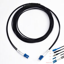 1M~30M Outdoor LC-LC/FC/ST/SC SM Duplex Armored Cable Field TPU Fiber Patch Cord picture