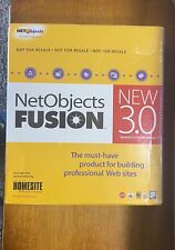 NetObjects Fusion Version 3.0 for Windows Build Own Website NEW Sealed Rare picture