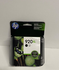 Genuine HP 920XL (CD975AN) Black Ink Cartridge Dated 2017 picture