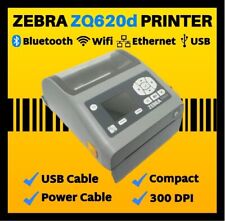 Zebra ZD620d Direct Thermal Label Printer Kit, Includes USB and Power Cable🔥⭐ picture