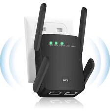WiFi Repeater, Long Range Signal WiFi Booster for Home by 4 Super Antennas picture