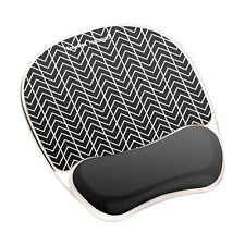 Fellowes Photo Gel Mouse Pad and Wrist Rest with Microban Protection, Black Ch picture