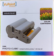 VuPoint Solutions ACS-IP-P10-VP Photo Cube Color Cartridge Ink/Paper NEW SEALED picture