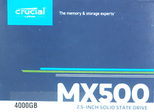 Crucial MX500 4TB,Internal,2.5-Inch (CT4000MX500SSD1) Solid State Drive NEW SEAL picture