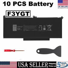 ✅10PCS F3YGT Battery For Dell Latitude 12 7280 7290 13 7380 7390 14 7480 7490 picture