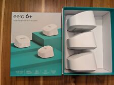 eero 6+ (6 plus) Dual Band AX3000 Wi-Fi 6 Router Mesh System - White (3-Pack) picture