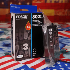 Epson 802XL Black Ink Cartridge Exp 05/2025 T802XL120-S T802XL120-CP picture