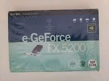 EVGA e-GeForce FX 5200 128MB DDR AGP 4X/8X NVIDIA Graphics Card VGA S-Video picture