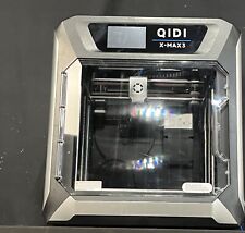 QIDI Tech X-max 3 3-D Printer Grey/Black Used picture