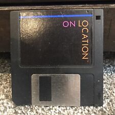 Vintage- ON  LOCATION - On Technology - Apple Macintosh Mac Disk - 1990 picture