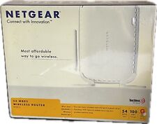 NETGEAR Wireless-G Router Internet Modem 54 Mbps 4-Port 10/100 WGR614NA picture