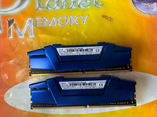 G.SKILL PC4-19200 16GB (2x8GB) DDR4 2400MHz NON ECC Desktop F4-2400C15D-16GVB picture