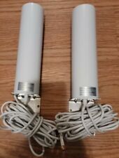Lot of 2 High  10-12dBi Dual SMA Male 698-2700 MHz 3G/4G LTE Omni-Directional picture