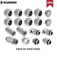 Barrow Fitting Kit OD12mm/14mm/16mm Hand Compression Hard Tube Fitting G1/4