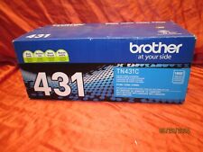 🔥Genuine Brother TN-431C CYAN Standard Yield Toner Cartridge NEW SEALED🔥 picture