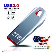 UDisk Super L-Mini Metal USB Flash Drives 2TB USB3.0 Disk Memory Portable Silver picture
