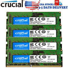 CRUCIAL DDR4 32GB (4X8GB) 2666 PC4-21300 Laptop SODIMM 260-Pin Notebook Memory picture