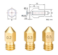 Genuine Creality 10pc Nozzles Pack Brass Mk8 for Ender 3 5 Pro CR10 S 3D Printer picture