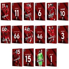 LIVERPOOL FC LFC 2021/22 FIRST TEAM PU LEATHER BOOK WALLET CASE FOR APPLE iPAD picture