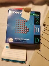 Sony Micro Floppy Disk Double Sided 9 In Pak H D Ibm Mfd 2 H D 3.5 in special cl picture