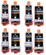 PGI-35 CLI-36 Ink Cartridges + smartchip for Pixma iP100 iP110 Portable Printer  picture