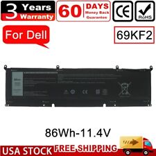 69KF2 Battery For Dell G15 5510 5511 5520 XPS 15 9500 9510 9520 Inspiron 7510 US picture