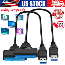 2X1 USB3.0 to 2.5 SATAIII Hard Drive Adapter Cable/UASP-SATA to USB3.0 Converter picture