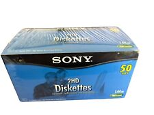 SONY 50MFD 2HD DISKETTES Micro Floppy Disks 3.5