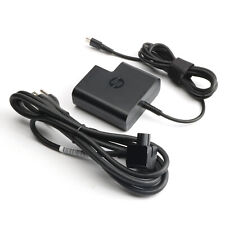 65W Genuine  HP USB C Type TPN-CA06 AC Adapter Charger for HP Spectre x360 13 15 picture