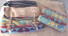 VERY RARE Pendleton Wool Blanket Laptop Bag Carrier & Matching Bible Book Cover picture
