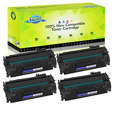 4PK CE505A 05A Black Toner Compatible for HP Laserjet P2030 P2035n P2050 P2055d picture