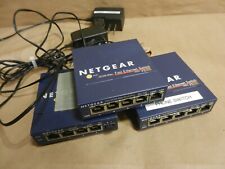 3X LOT * NETGEAR ProSafe 5-Port Gigabit Ethernet Unmanaged Switch (FS105 ) picture