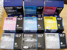 07-2023 Genuine Epson T157 inks 157 Full Set T1571-T1575-T1576-T1579 For R3000 picture