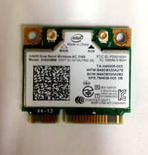 Intel Dual Band Wireless-AC 3160HMW WIFI Wireless BLUETOOTH 4.0 Card 784638-001 picture