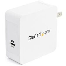 StarTech.com USB C Wall Charger - 60W PD 1m cable - Portable Travel USB Type C F picture