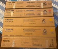 Toshiba T-FC50U Toner Set CMYK For E-Studio 2555C 3055C 3555C 4555C Plus 1 picture