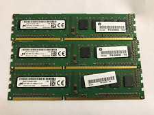 3X Micron 4GB PC3-12800U 1RX8 DDR3 Memory MT8JTF51264AZ-1G6E1 picture