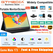 Portable Monitor 17.3'' 2.5K 165Hz Portable Laptop Screen Gaming Monitor for PS5 picture