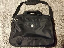 Genuine Dell Deluxe Laptop Notebook Black Carry Carrying Case Bag + Strap picture