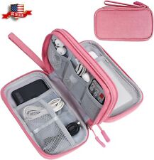 Travel Organizer Bag Cable Storage Pouch Case Portable Waterproof Double Layers picture