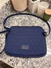 NEW MK Michael Kors Navy Blue Sleeve Case for an Ipad or Tablet With Sling picture