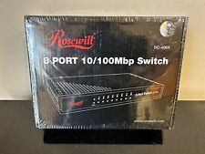 ☮️ BRAND NEW Rosewill RC-406X 10/100Mbps 8-Port Ethernet Switch ☮️ picture