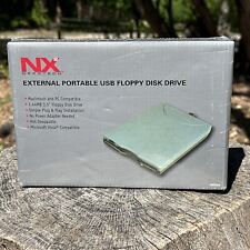 Nexxtech External Portable USB Floppy Disk Drive NEW w/USB Cable, Manual, CD picture