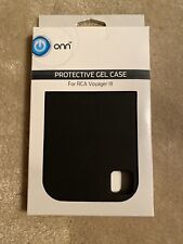 ONN Protective Gel Case for RCA Voyager 3,  BLACK in color  NEW IN BOX  picture