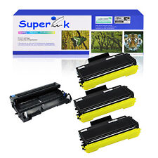 3PK TN580 Toner + 1PK DR520 Drum Unit for Brother MFC-8470DN HL-5240 DCP-8060 picture