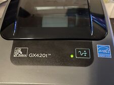 Zebra GX420T GK420T DT TTR Label Printer USB Serial Parallel Tested PS Ex Cosmet picture