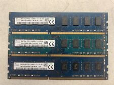 SK HYNIX 24GB(3X8GB) 2RX8 PC3L-12800U MEMORY HMT41GU6BFR8A-PB picture