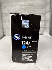Genuine HP  LaserJet 124A Cyan Print Cartridge Q6001A  New / picture
